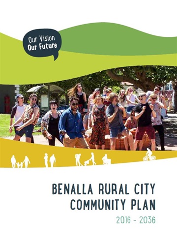 Front cover of the full Community Plan 2016-2036