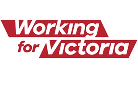 Working for Victoria logo