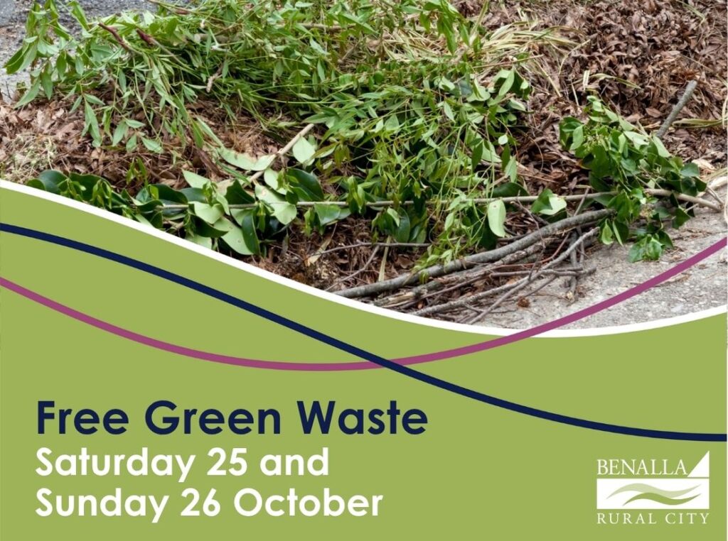 Free Green Waste Weekend is coming soon